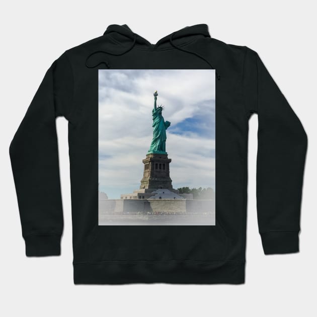 Lady Liberty, NYC Hoodie by eleonoraingrid